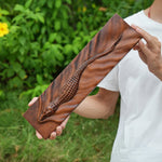 Crocodile Wall Mounted Wooden Wall Art - mokarve