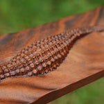 Crocodile Wall Mounted Wooden Wall Art - mokarve