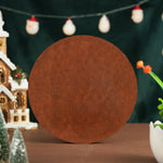 Best Christmas Gift - Santa Claus Round Wooden Wall Decoration - mokarve