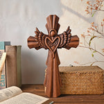 Angel Guardian Cross Wall Decoration - mokarve