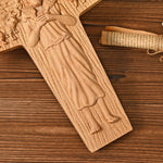 “Good Shepherd” Jesus Shepherd Wooden Wall Hanging - mokarve