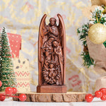 Beechwood Nativity Sculpture | Where Faith Meets Everyday Warmth for Christian home decor and prayer spaces