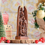 Beechwood Nativity Sculpture | Where Faith Meets Everyday Warmth - design detail