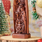 Beechwood Nativity Sculpture | Where Faith Meets Everyday Warmth - craftsmanship detail