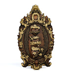 Three Sacred Hearts of the Holy Family | Solid Wood Carving Gift - gift presentation