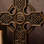 Celtic Cross Wood carving - mokarve