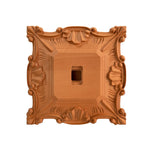 Wood carving of the Cross of the Order of Saint Benedict - with base - mokarve