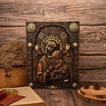 Our Lady of Perpetual Help Wood Carving Wall Decor Gift - mokarve