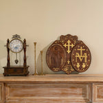 Miraculous Medal Wood Carving Decor - Medal of Our Lady of Graces - mokarve