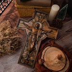 mokarve Ascension of Jesus wood carving cross —The best gifts for Easter - mokarve