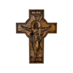 The Ascension Cross - Hand-Carved Jesus Crucifix with Holy Spirit Dove - gift presentation