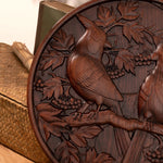 Cardinal wood carving - Wood Wall Decor - mokarve