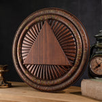 Trithemius Practice Table Altar Table Decorations Solid Wood Carvings Soul Summoning Tools Summoning Spells Prayer Decorations - mokarve