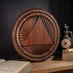 Trithemius Practice Table Altar Table Decorations Solid Wood Carvings Soul Summoning Tools Summoning Spells Prayer Decorations - mokarve