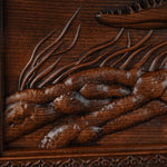 Fisherman Catching Dreams Wooden Wall Decor Wall Hanging - mokarve