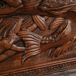 Fisherman Catching Dreams Wooden Wall Decor Wall Hanging - mokarve