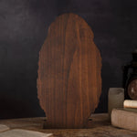 Natural Beechwood Nativity Scene Wooden Carved Plaque Tabletop Arrangement - mokarve
