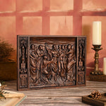 Jesus and the Apostles Wooden Wall Hanging - mokarve