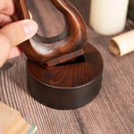 Love Cross Wooden Carving Ornament - mokarve