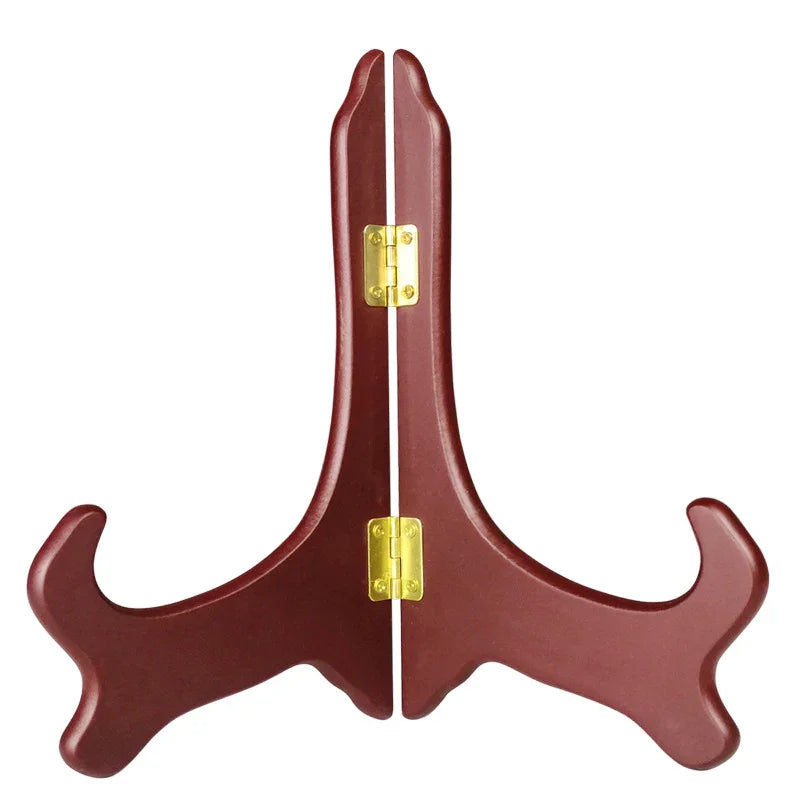 Wood carving stand wooden home decor product image