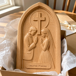 Personalized Christian Marriage Prayer Plaque – Beechwood