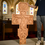 Orthodox Church Crucifixion of Jesus Large Crucifix for Christian prayer and meaningful gifting
