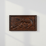Fisherman Wall Hanging - White Wall