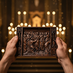Jesus and Apostles Wooden Wall Hanging main product photo for home decor display