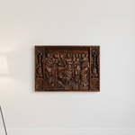 Jesus and Apostles Wooden Wall Hanging detail photo 2 for home decor display