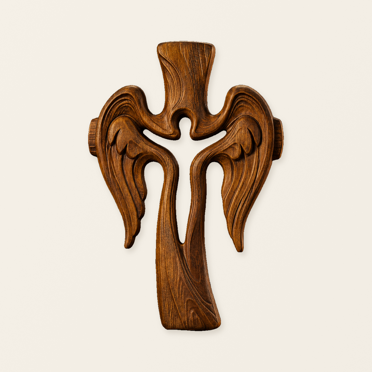 Ascension of Jesus Angel Wing Cross Wall Decor