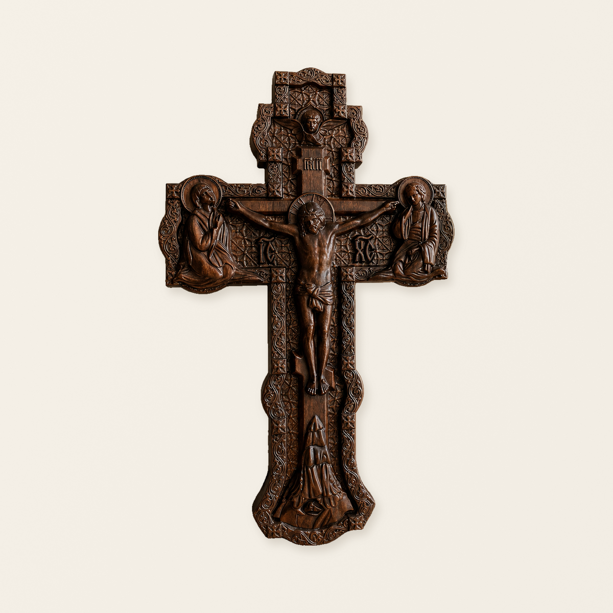 A Sacred Presence for Your Home: Hand-Carved Orthodox Cross