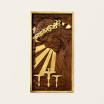 Plaque commemorating Good Friday, remembering the meaning of Jesus' crucifixion