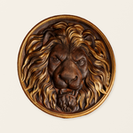 Lion Head Wooden Wall Art: Symbol of Christ the Lion of Judah