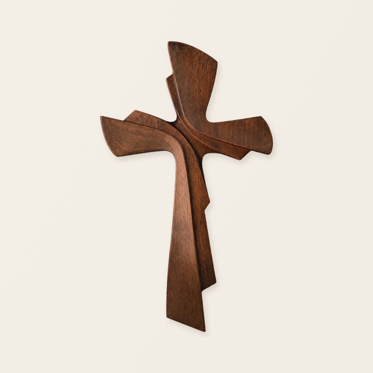Modern Wooden Wall Cross: A Contemporary Symbol of Faith & Craftsmanship