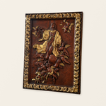 Assumption of Mary Hand-Carved Wood Wall Art: A Tribute to Heavenly Glory