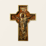 Ascension Cross Large Wooden Sculpture