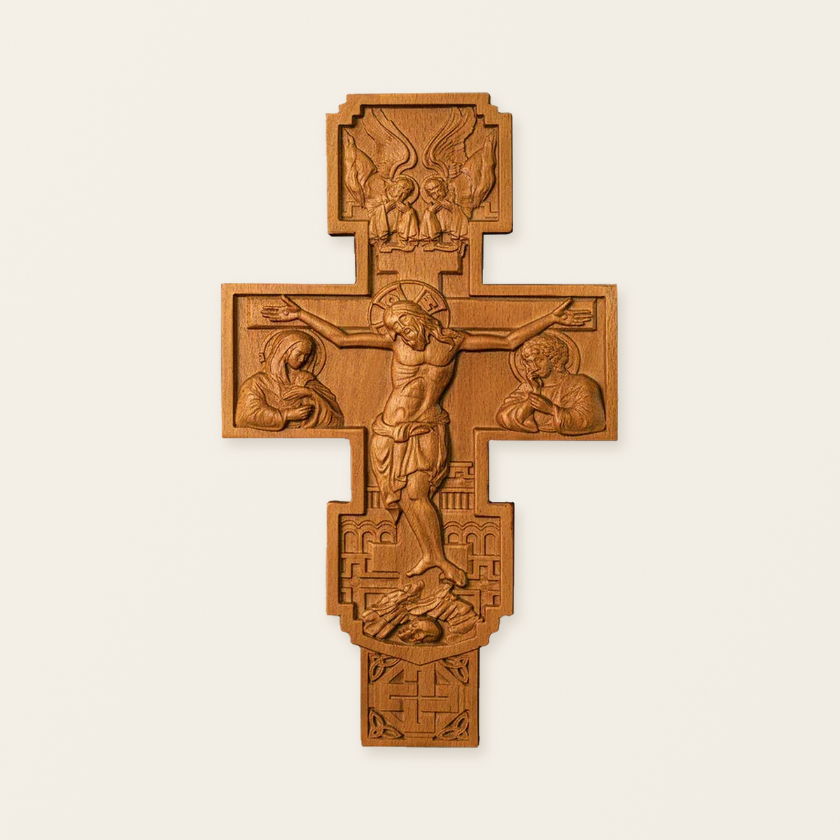Orthodox Church Crucifixion of Jesus Large Crucifix