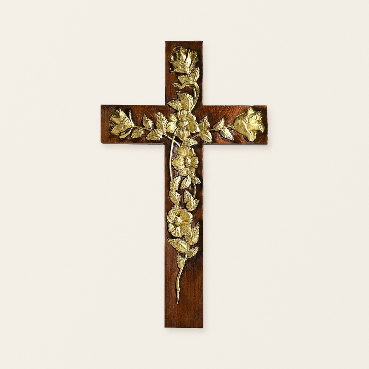 Rosary Wooden Large Cross