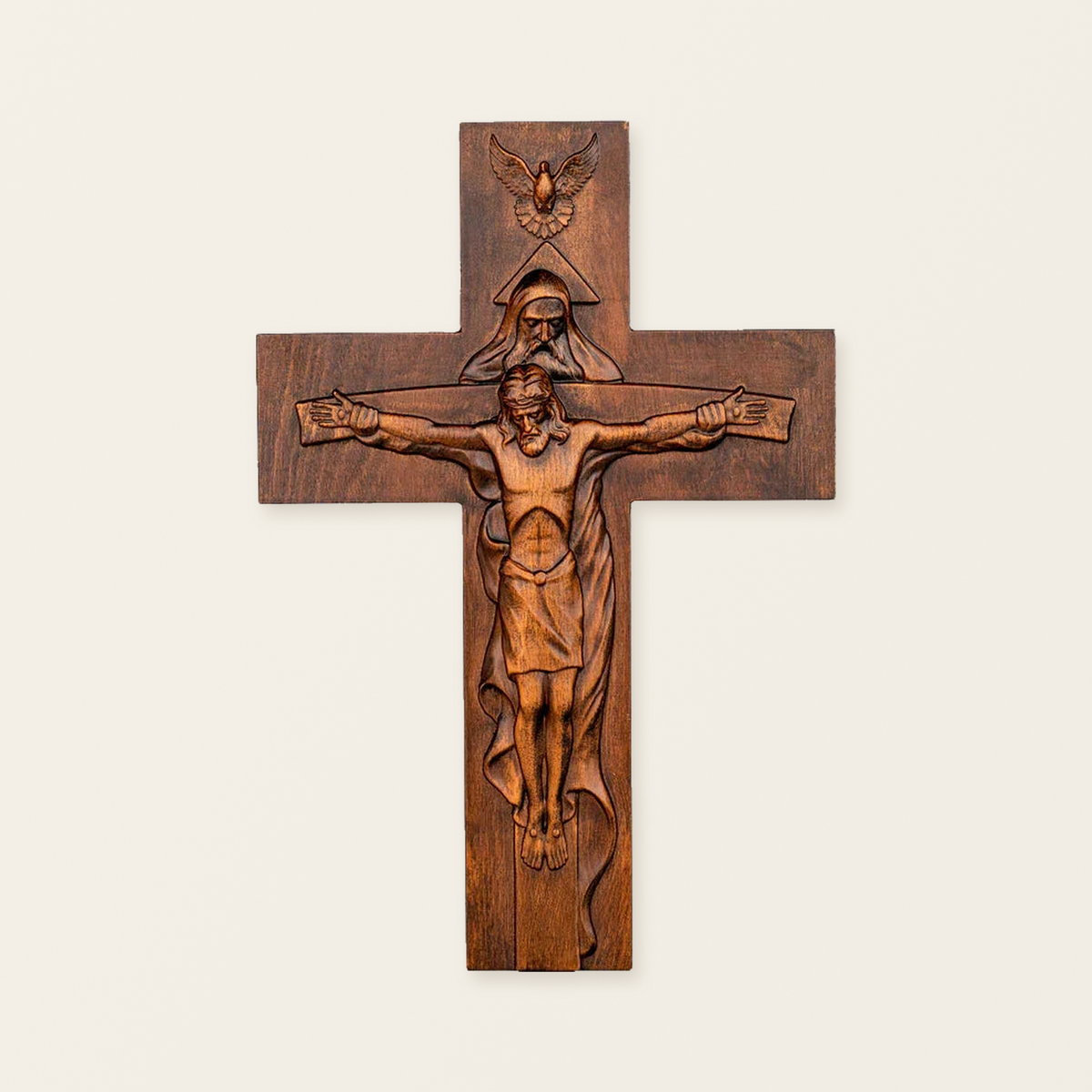 Trinity Wooden Large Cross