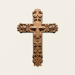 Lily Beech Cross Wall Decoration