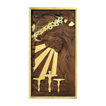 Plaque commemorating Good Friday, remembering the meaning of Jesus' crucifixion