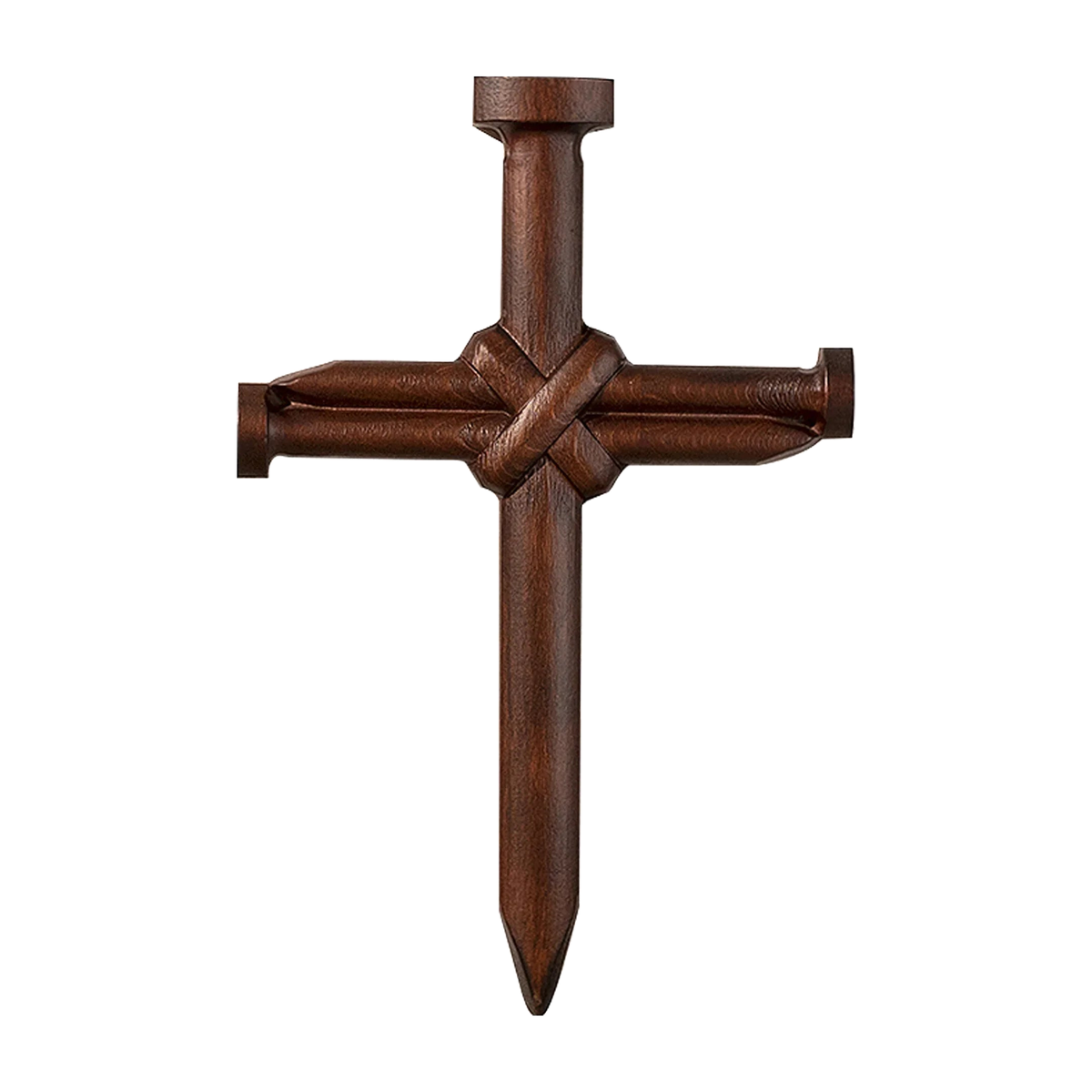 Nail Cross Wooden Wall Art: A Christian Symbol of Sacrifice & Redemption