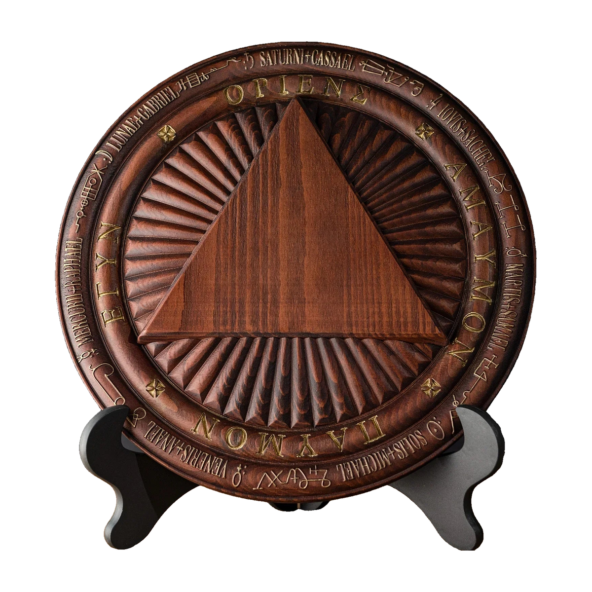 Trithemius Practice Table Altar Table Decorations Solid Wood Carvings Soul Summoning Tools Summoning Spells Prayer Decorations