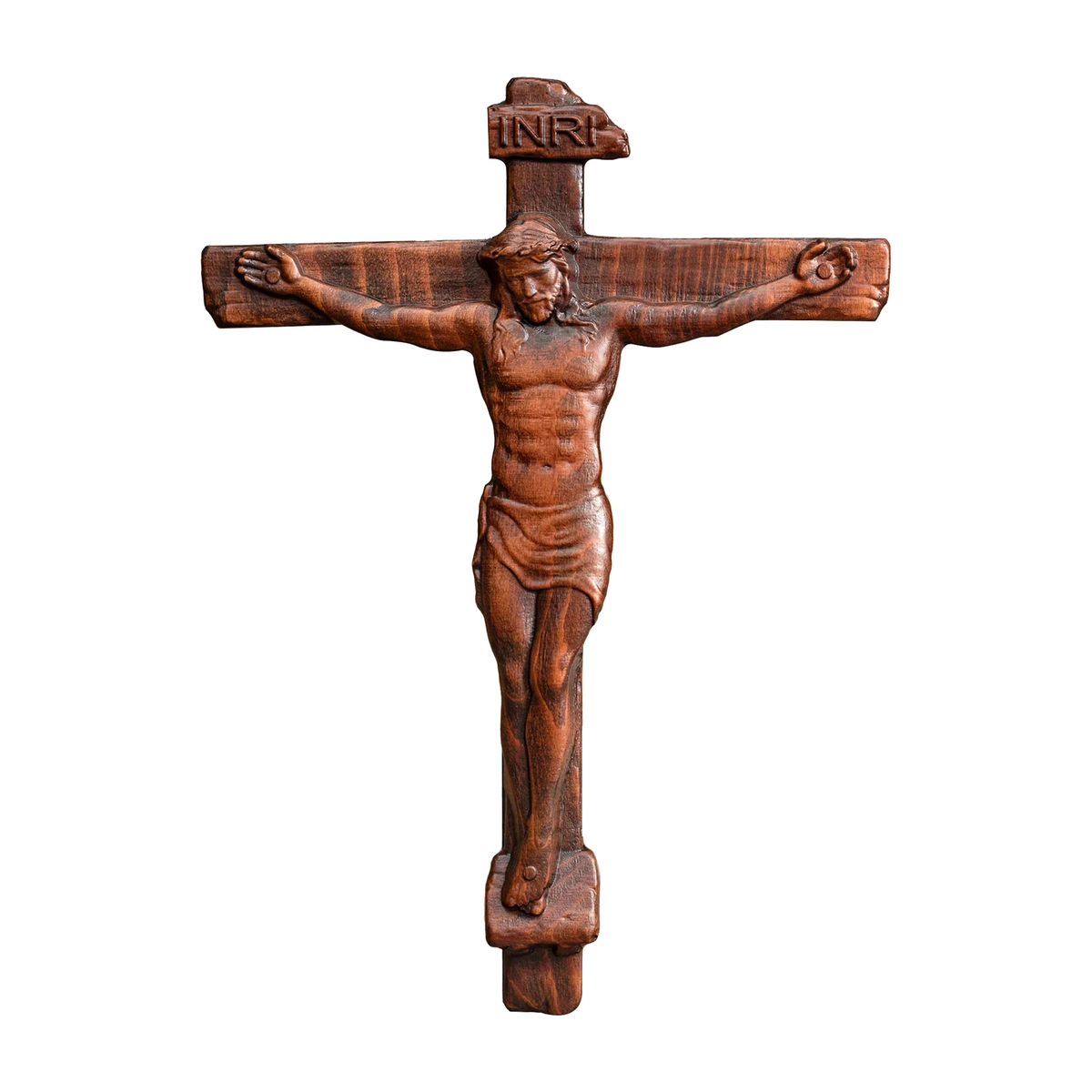 Sacred Art Solid Wood Crucifix