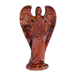 Metatron Angel Cube Beechwood Guardian Ornament: Soulful Resonance of Faith and Art