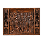 Thomas and Jesus Resurrection Wood Wall Hanging